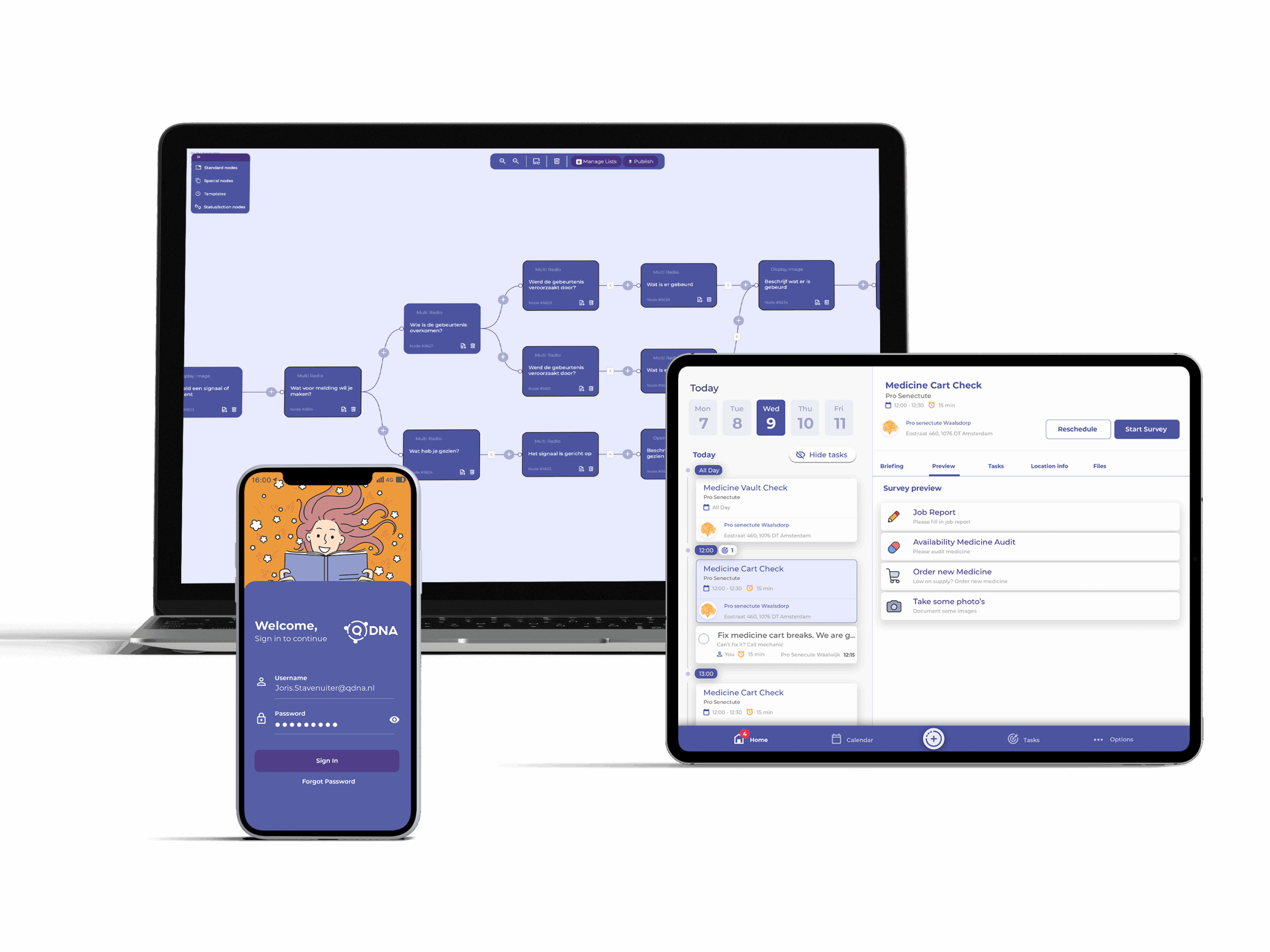 Home-QDNA_device frames